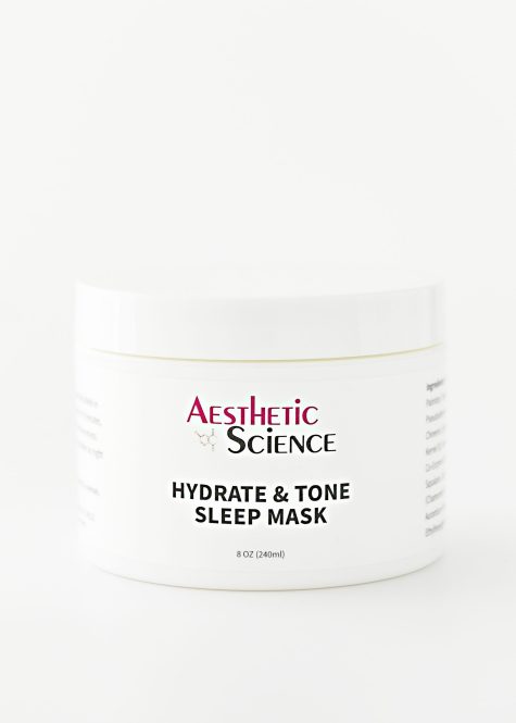 Hydrate and Tone Sleep Mask Back Bar Size 8oz - Image 1