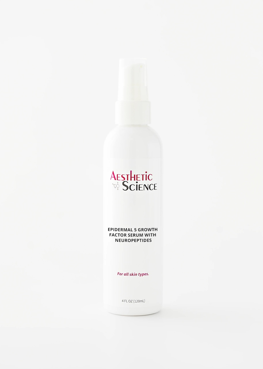 Epidermal4oz Epidermal 5 Growth Factor Serum with Neuropeptides Back Bar Size 4oz - Image 1