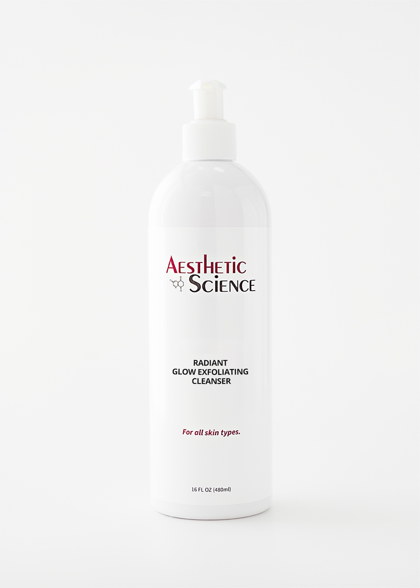 RadiantGlow16oz Radiant Glow Exfoliating Cleanser 16oz - Image 1