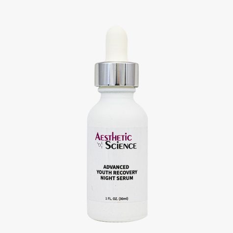 Aesthetic Science Skincare's professional skincare product Advance Youth Recovery Night Serum