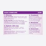 Home Care Cards - Acne | Aesthetic Science Skincare